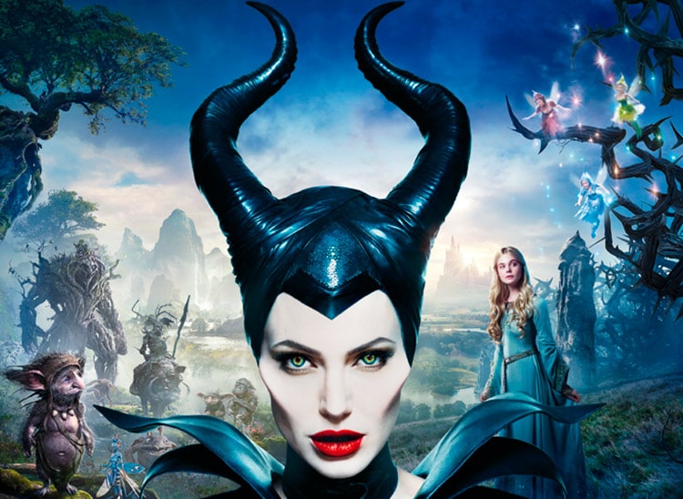 maquillaje mal&eacute;fica Disney