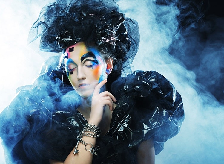 maquillaje teatral
