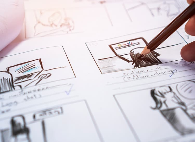 storyboard en el cine