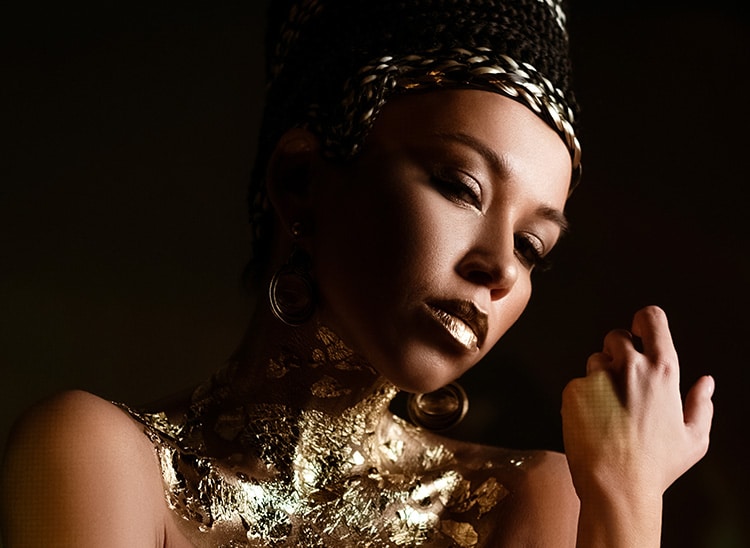 maquillaje cleopatra