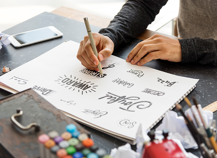 lettering