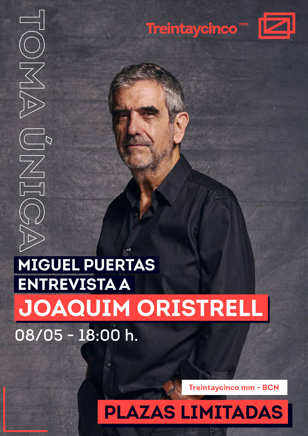 Miguel Puertas entrevista a Joaquim Oristrell